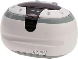 Ultrasonic Cleaner 600ml Sonic Wave Stainless Steel Tank With Uv Light