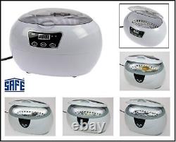 Ultrasonic Cleaner Cleaning Gold Silver Jewelry Glasses Safe 4670 Super