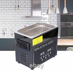 Ultrasonic Cleaner Digital Display Stainless Steel Cleaning Machine 220V