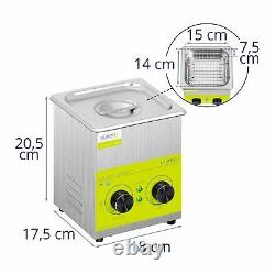 Ultrasonic Cleaner Industrial Ultrasonic Bath Cleaning Machine 1.3L 60W