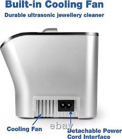 Ultrasonic Cleaner, LifeBasis CDS-100(Silver) Jewellery Cleaner 600ML 42KHz Si
