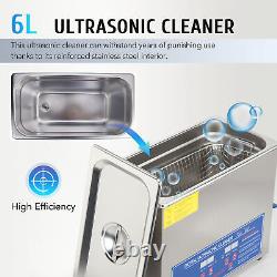 Used Professional Digital Ultrasonic Cleaner Timer 304 Stainless Steel Container