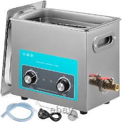 VEVOR 180W Professional Ultrasonic Cleaner 6.5L Ultrasonic Washer with 300W