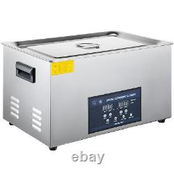 VEVOR 30L Digital Ultrasonic Cleaner Timer Tank Heat Ultrasonic Cleaning Machine