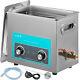Vevor 6l Ultrasonic Cleaner Stainless Steel Industry Heated Heater Withtimer