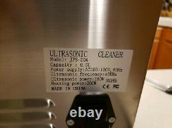 VEVOR 6L Ultrasonic Cleaner Stainless Steel Industry Heater withTimer Jewelry Lab