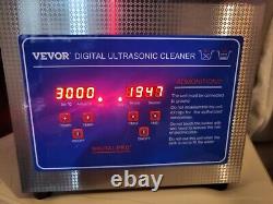 VEVOR Ultrasonic Cleaner Digital Timer & Heater, Stainless steel cleaning. Read