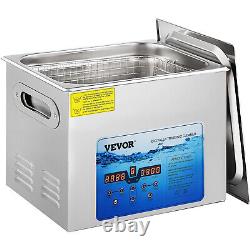 VEVOR UltrasonicCleaner Jewelry Cleaning Machine with Digital Timer and Heater