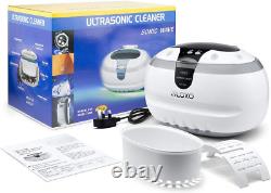 VLOXO CD-2800 Ultrasonic Cleaner Jewellery 600ml 50W 42khz White