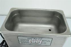VWR Aquasonic 75HT Ultrasonic Cleaner Water Bath Sonic Dental SS Stainless Steel