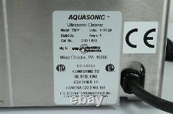 VWR Aquasonic 75HT Ultrasonic Cleaner Water Bath Sonic Dental SS Stainless Steel