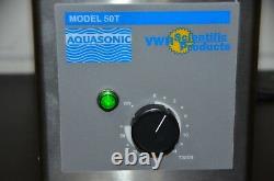VWR Model 50T Stainless Steel AquaSonic Ultrasonic Cleaner / TESTED / GUARANTEED