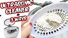 What Works Best Ultrasonic Jewelry Cleaner Review Water Dish Soap Cleaning Solution Silver